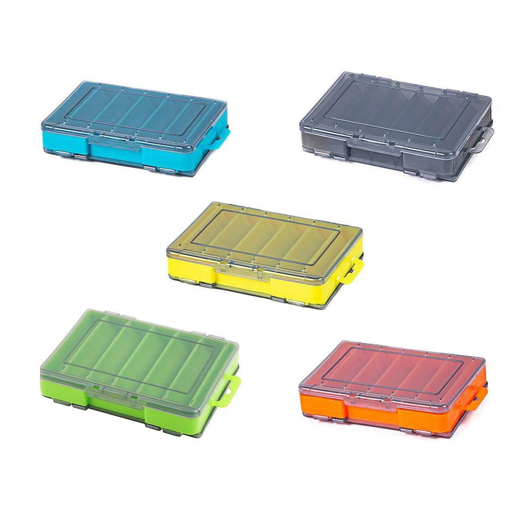 Multifunctional Fishing Bait Storage Box Accessories Gear Organizer Tool Box - Orange-S