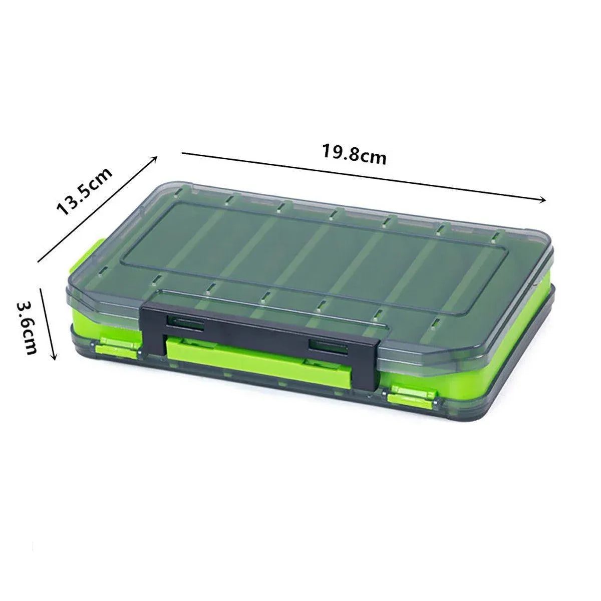 Multifunctional Fishing Bait Storage Box Accessories Gear Organizer Tool Box - Orange-S