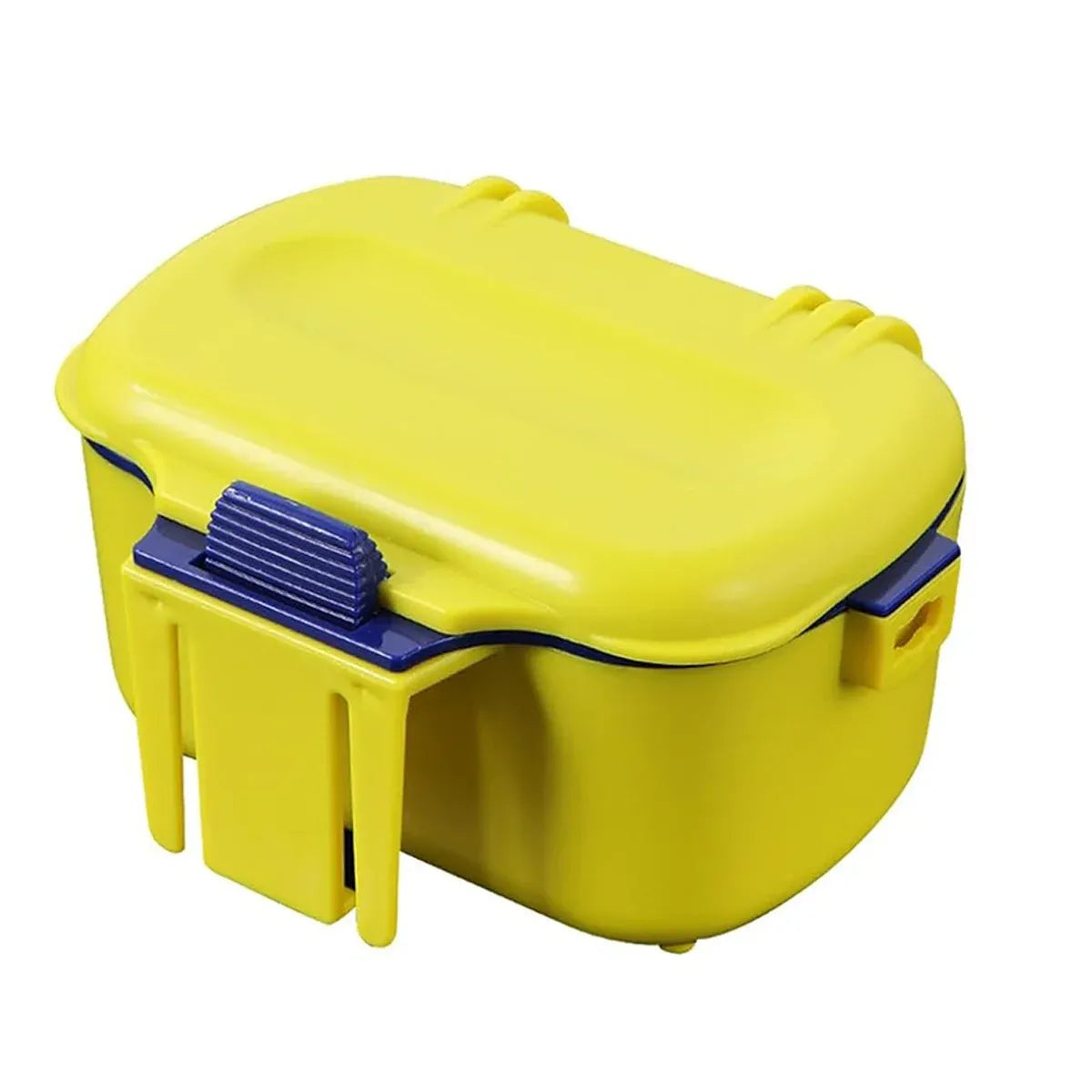 Fishing Bait Box Insulated Worm Container Live Bait Holder Portable Waist Can - White