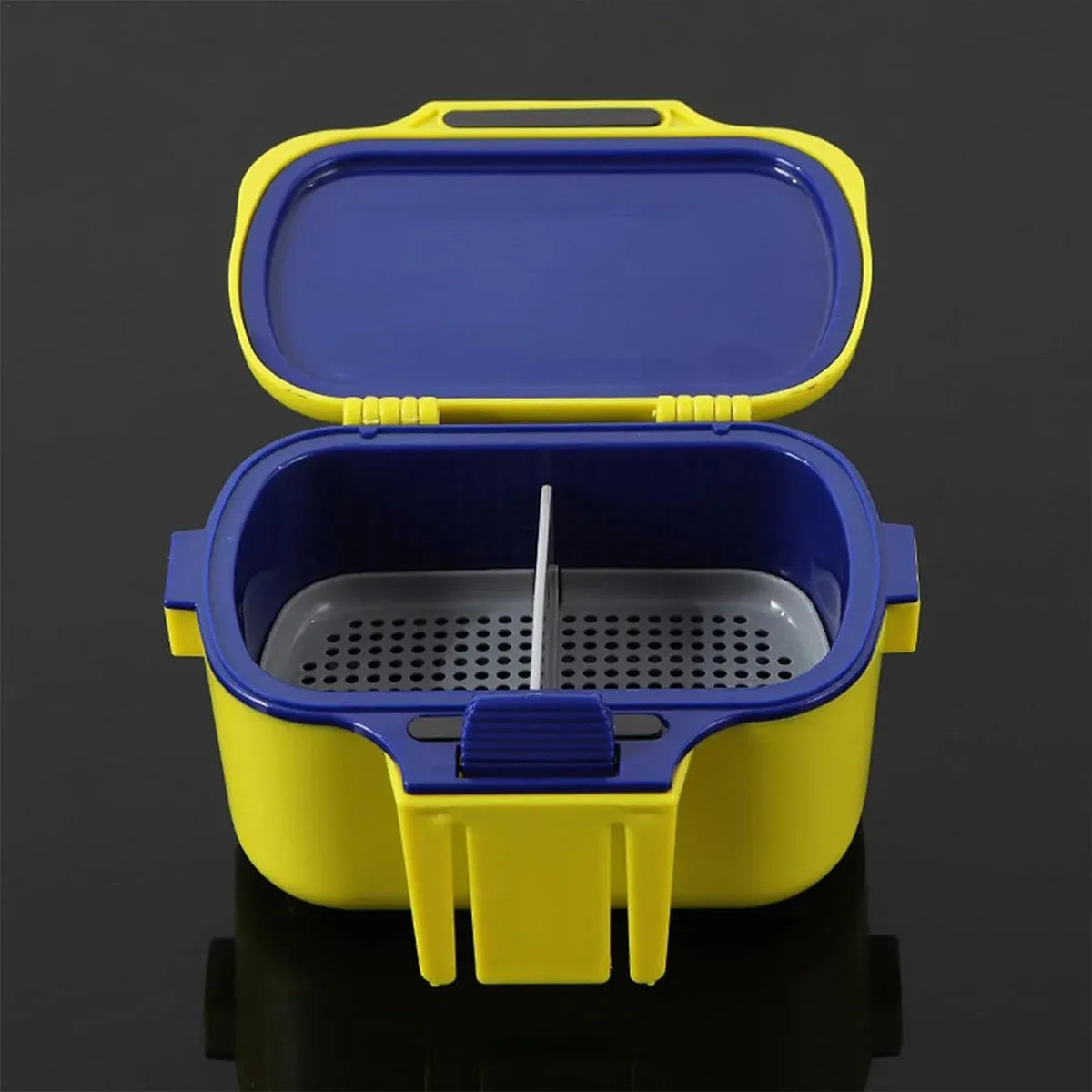Fishing Bait Box Insulated Worm Container Live Bait Holder Portable Waist Can - White