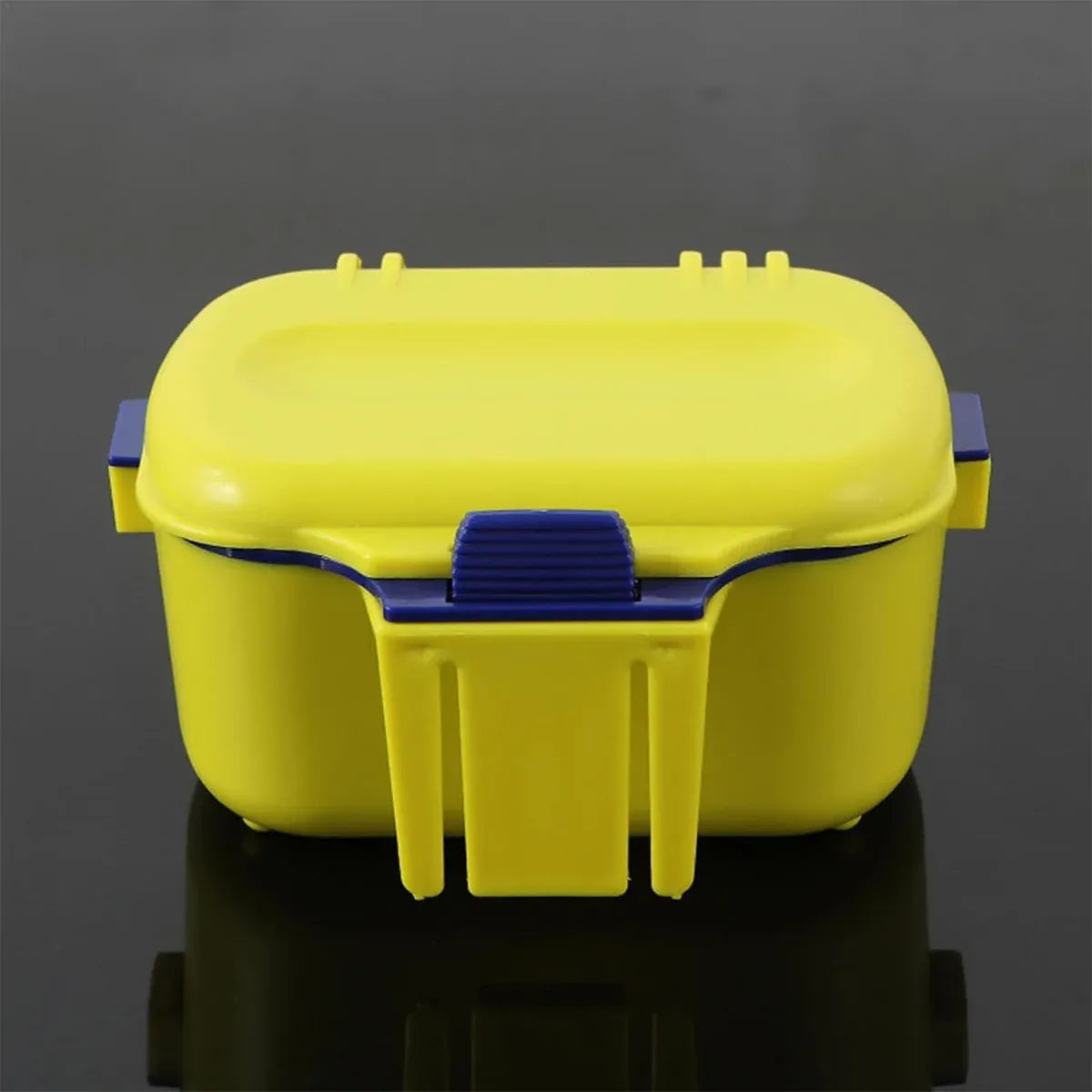 Fishing Bait Box Insulated Worm Container Live Bait Holder Portable Waist Can - Yellow