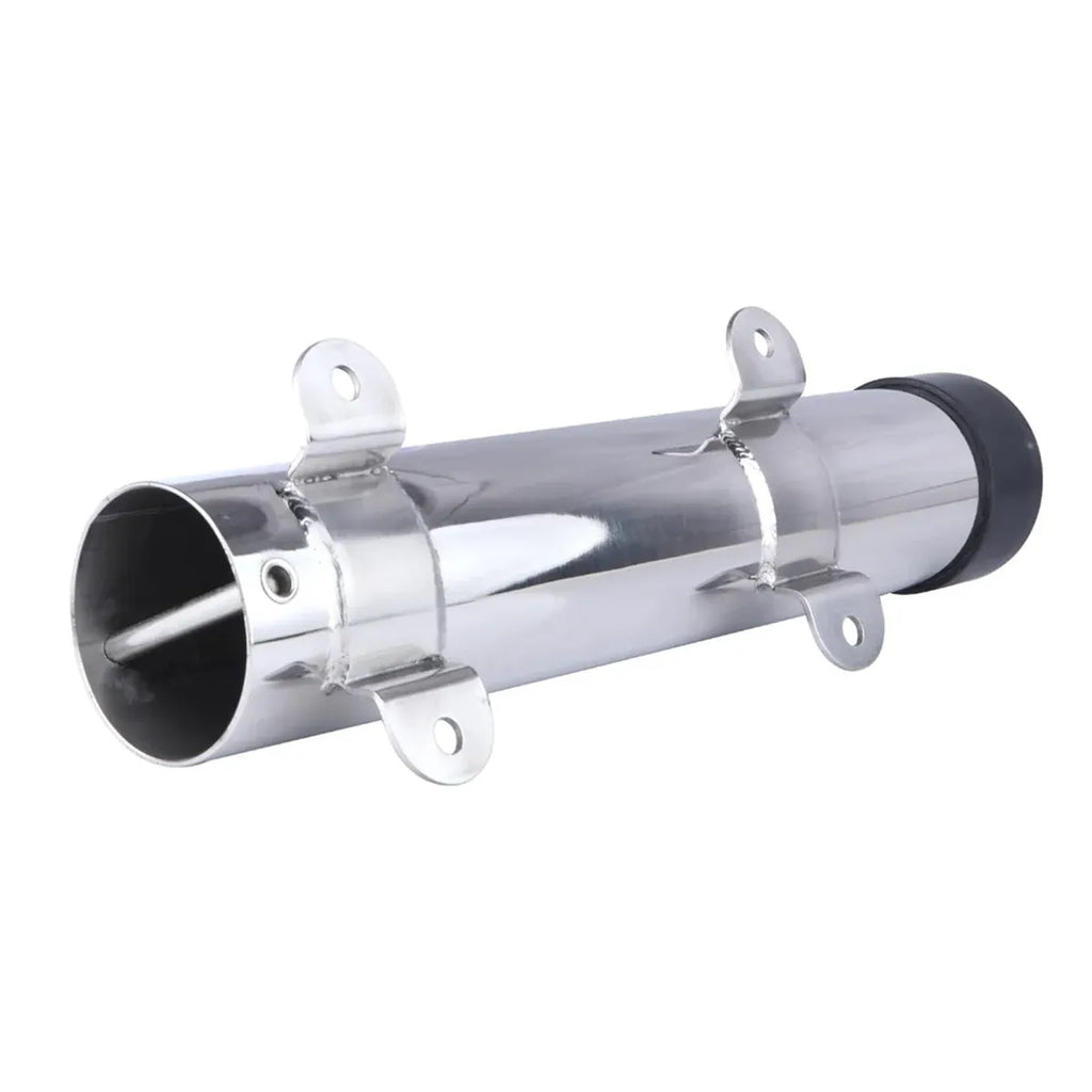 2pcs Stainless Steel Fishing Rod Holders Clamp On Rails Mounting Boat Transom