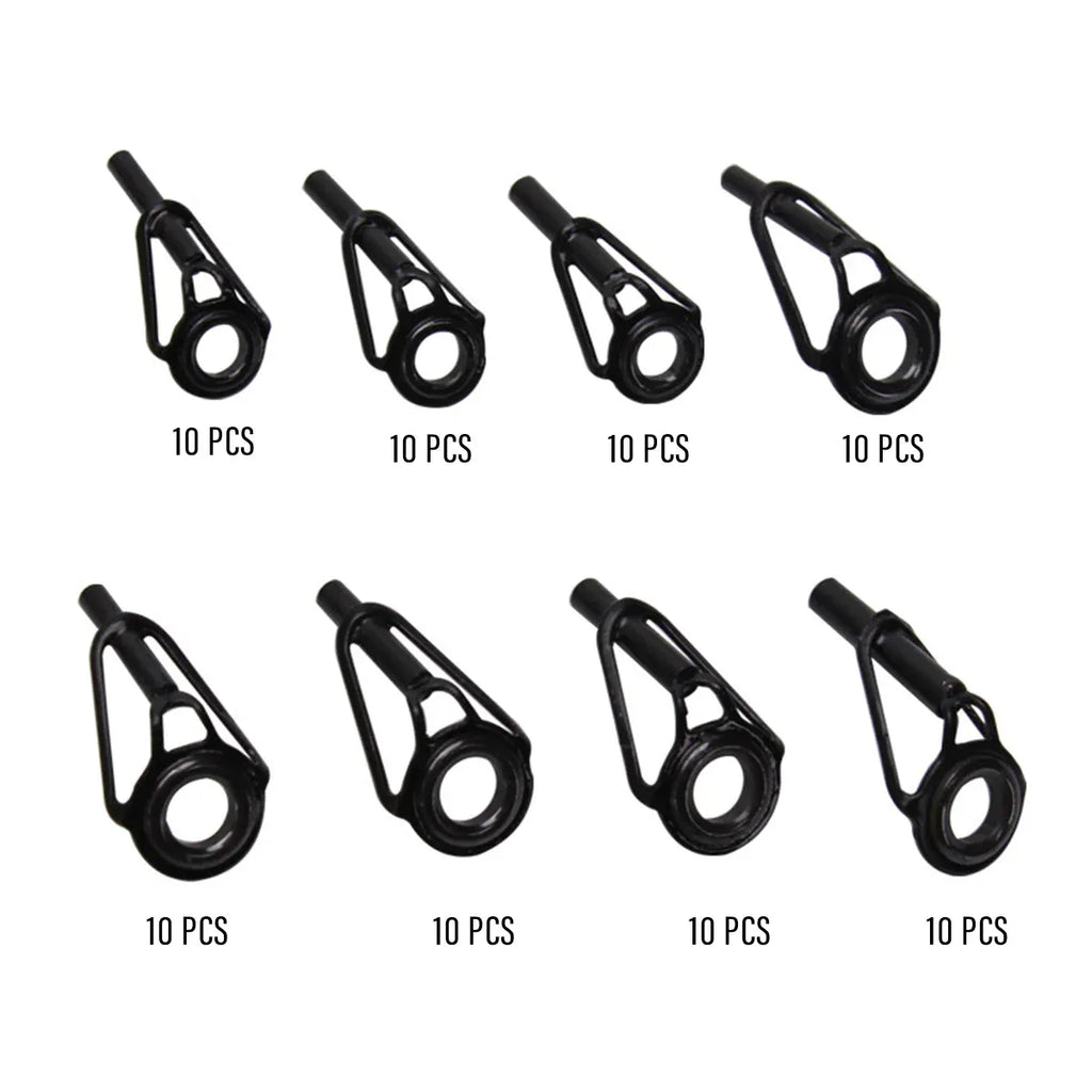 Top Ring Front Guide Eye Set for Fishing Rods Premium Fishing Accessories Kit