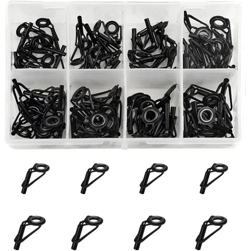 Top Ring Front Guide Eye Set for Fishing Rods Premium Fishing Accessories Kit