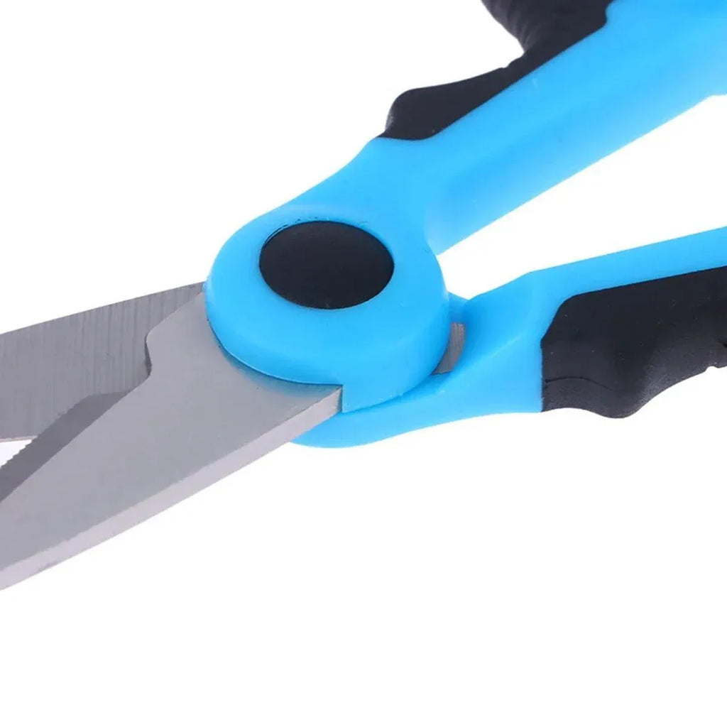Multi Functional Serrated Fishing Scissors for Cutting Line Horse Fishing Gear - Orange