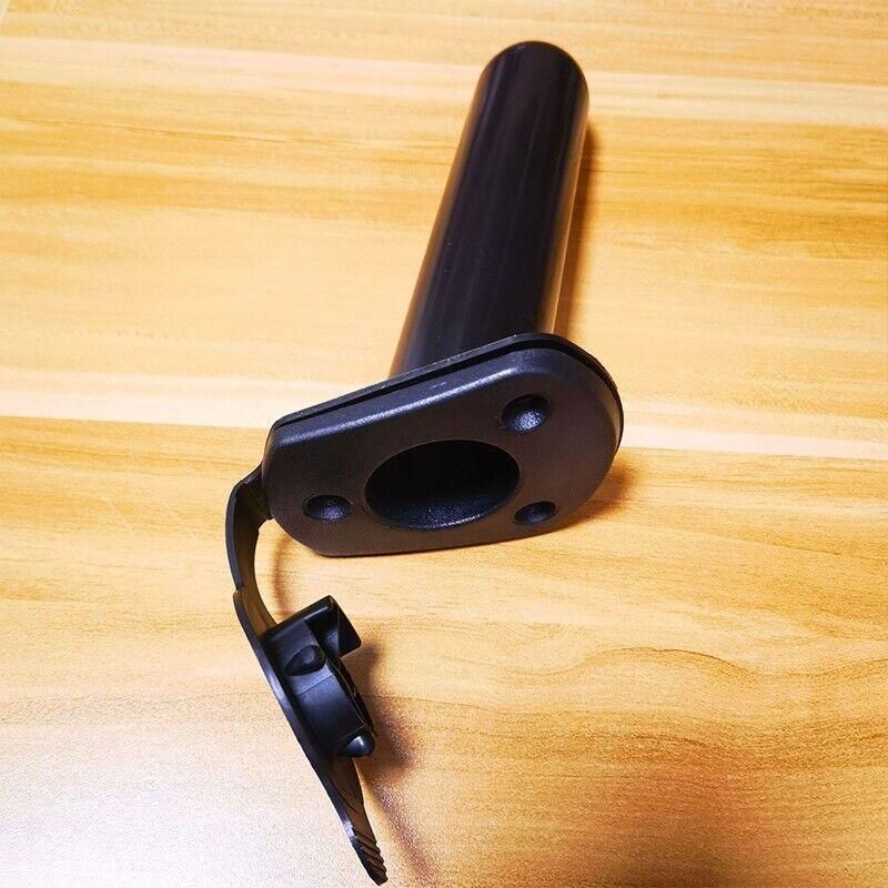 2Pcs With Cap Cover Fishing Boat Rod Holder For Kayak Pole Bracket Flush Mount
