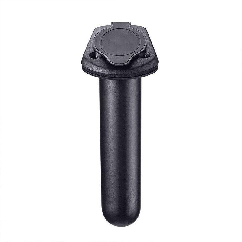 2Pcs With Cap Cover Fishing Boat Rod Holder For Kayak Pole Bracket Flush Mount