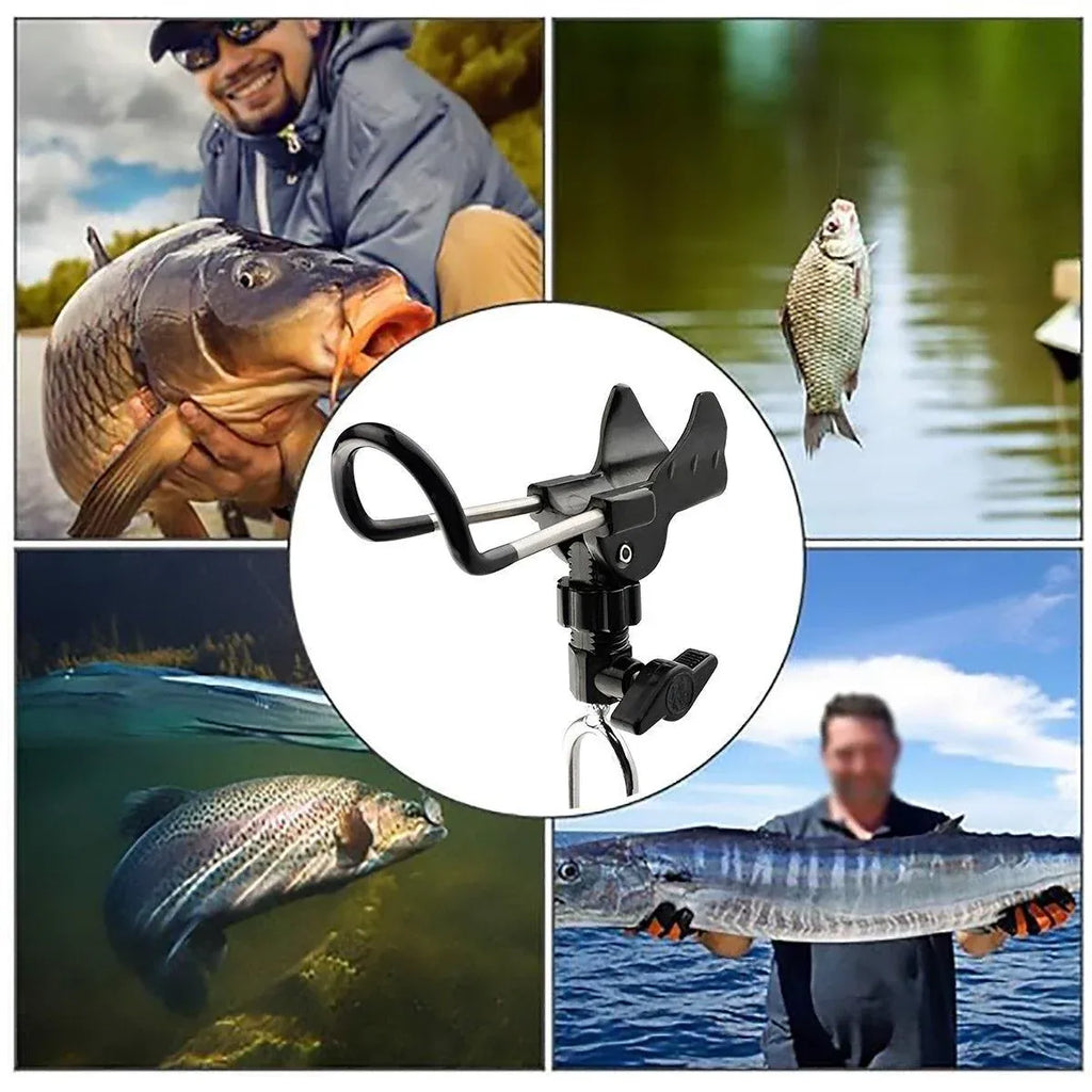 Fishing Rod Bracket Setter Pole Stand Hook Holder Rack Tip-Up Ground Fishing Rod