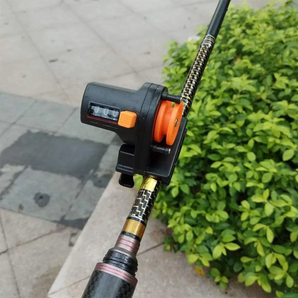 Fishing Rod Line Meters Gear Tools Portable Fishing Accessories for Outdoor Use