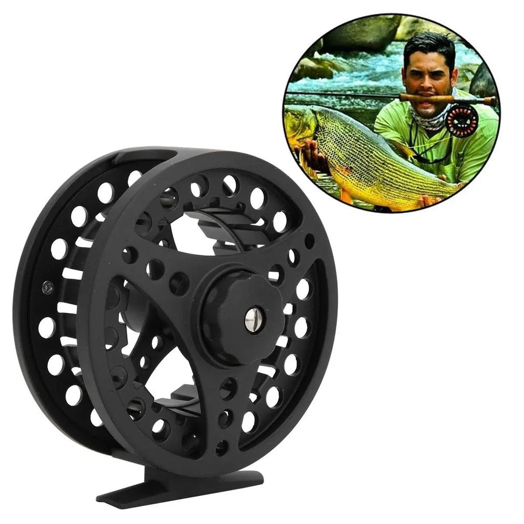 Fly Fishing Reel Line Reel Lightweight Spinning Reel Casting Reel for Fishing - Left