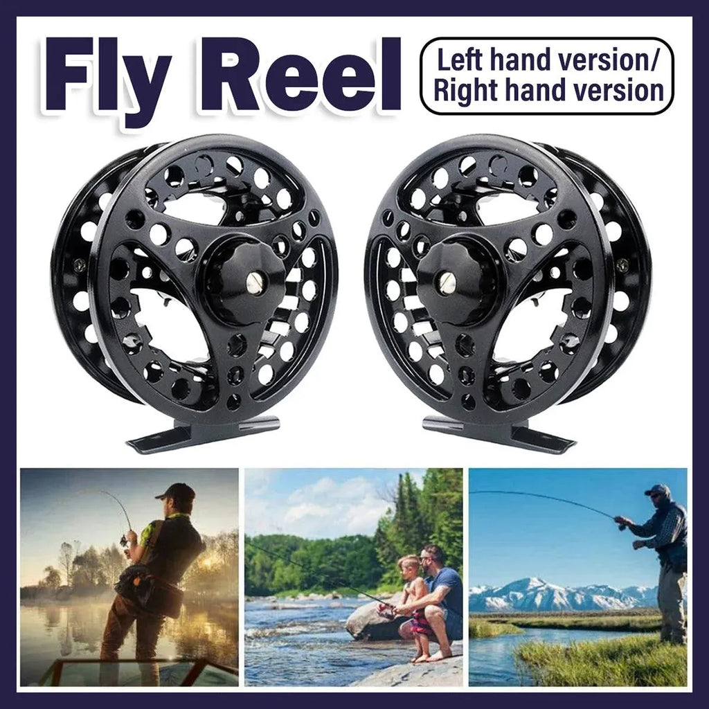 Fly Fishing Reel Line Reel Lightweight Spinning Reel Casting Reel for Fishing - Right