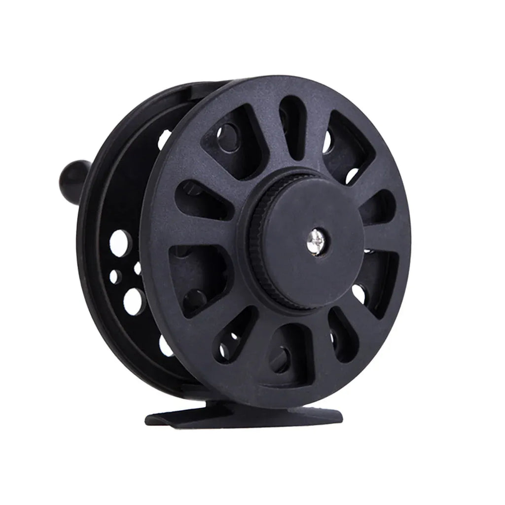 Plastic Front Wheel Fishing Gear Fly Fishing Tool Lightweight Fishing Accessory - 7.9X2.57cm