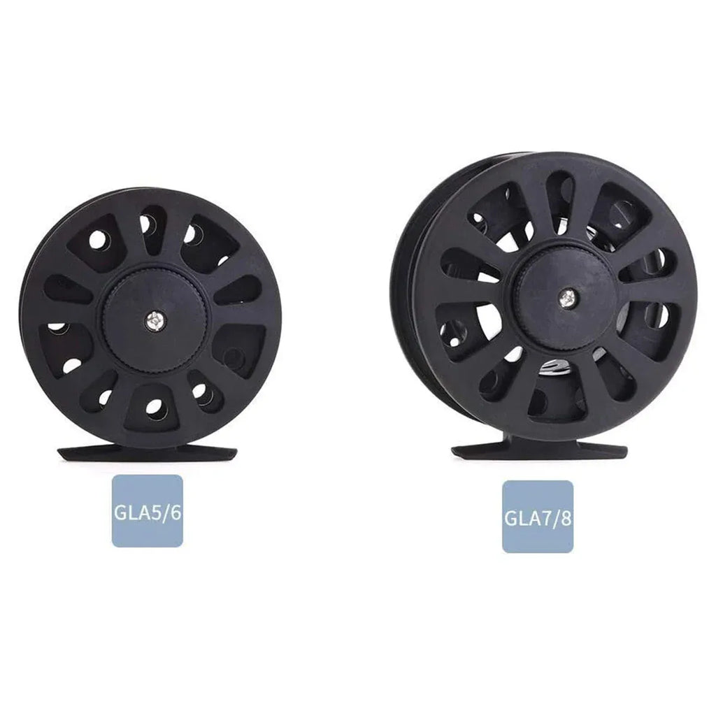 Plastic Front Wheel Fishing Gear Fly Fishing Tool Lightweight Fishing Accessory - 7.9X2.57cm