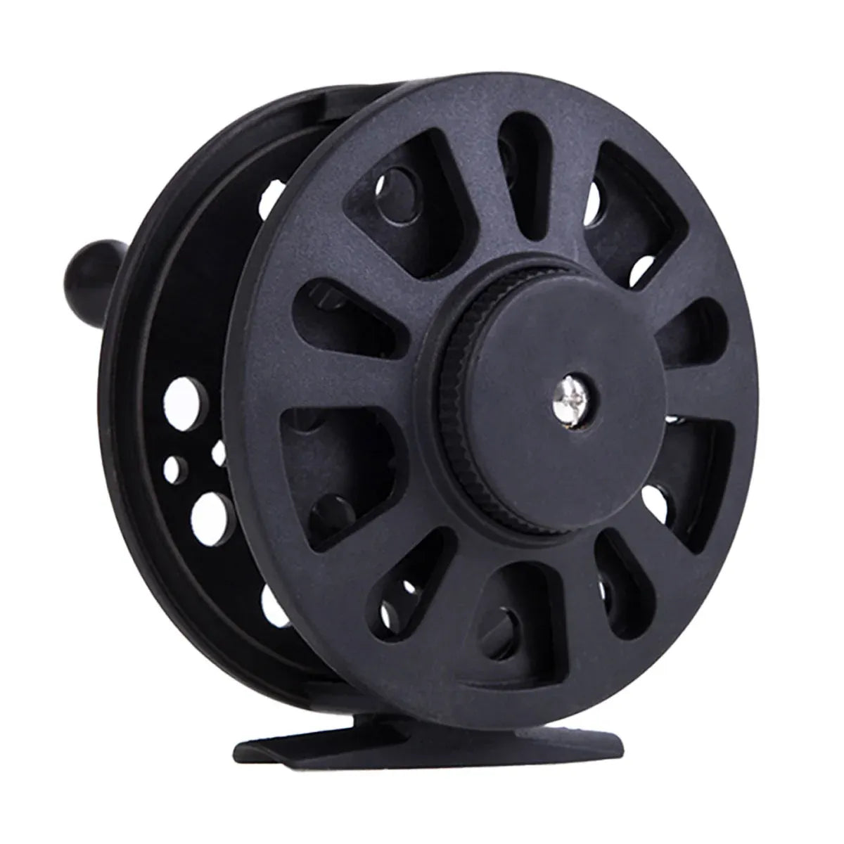Plastic Front Wheel Fishing Gear Fly Fishing Tool Lightweight Fishing Accessory - 8.6X2.6cm
