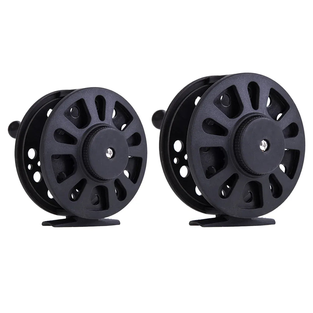 Plastic Front Wheel Fishing Gear Fly Fishing Tool Lightweight Fishing Accessory - 8.6X2.6cm