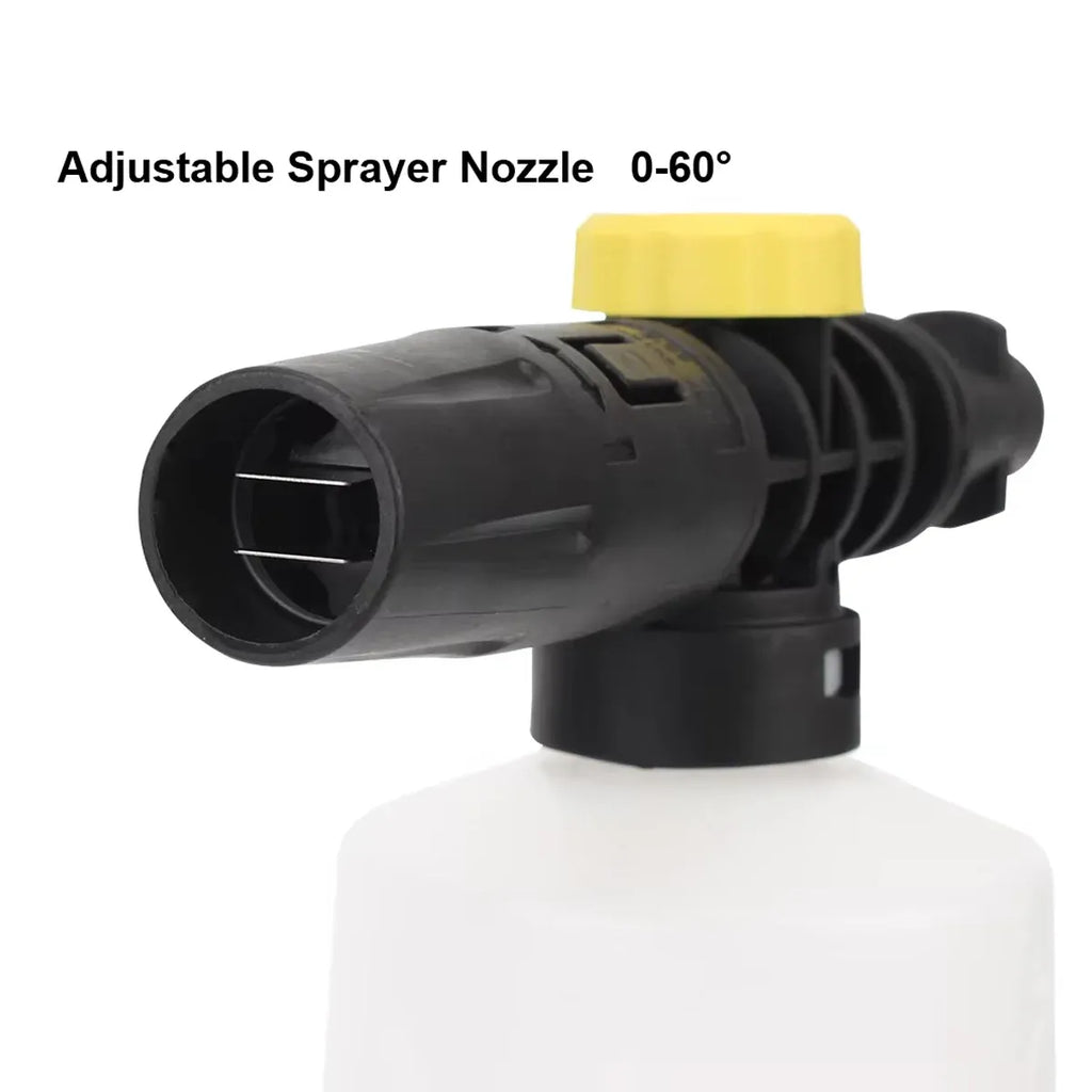 High Pressure Snow Foam Cannon Adjustable Spray Bottle for Car Wash Cleaning