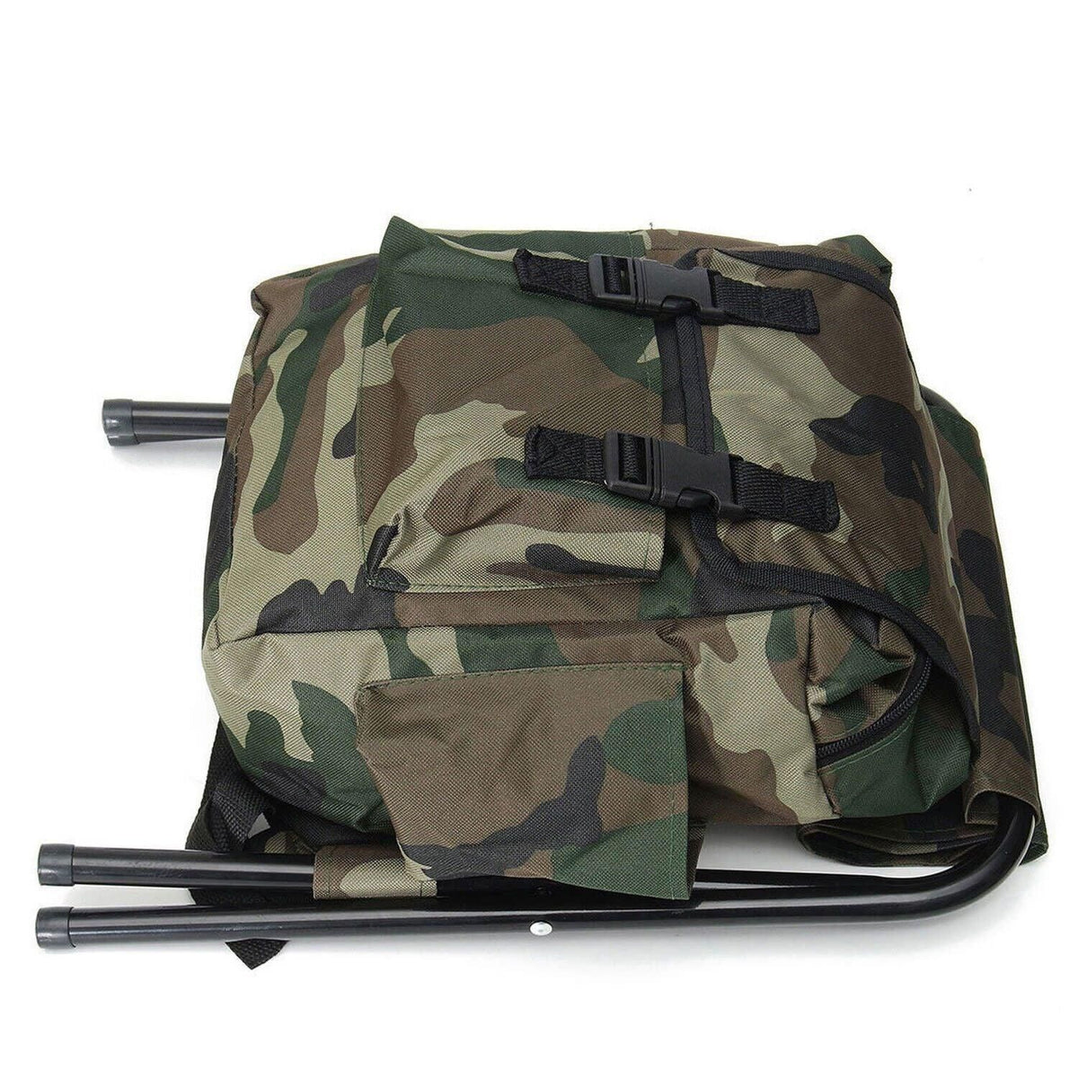 Outdoor Folding Chair Multi Functional Portable Camping Fishing Bag Stool Seat