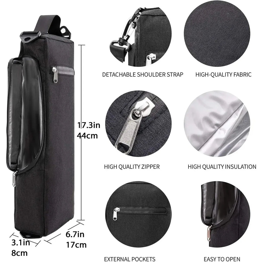 Portable Insulated Golf Cooler Bag Cold Storage Beverage Ice Bag for Cans Drinks
