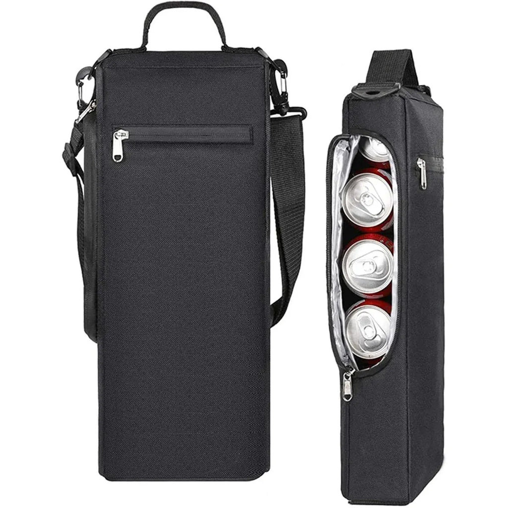 Portable Insulated Golf Cooler Bag Cold Storage Beverage Ice Bag for Cans Drinks