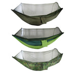 Camping Hammock Tent Set Double Outdoor Hanging Bed With Mosquito Net For Travel - Camouflage