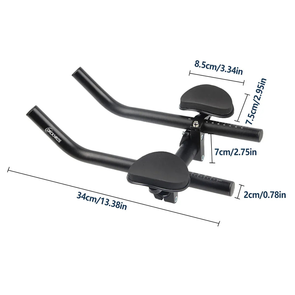 Alloy Triathlon Aero Road Mountain Bike Bicycle Cycle Rest Handle Bars Handlebar