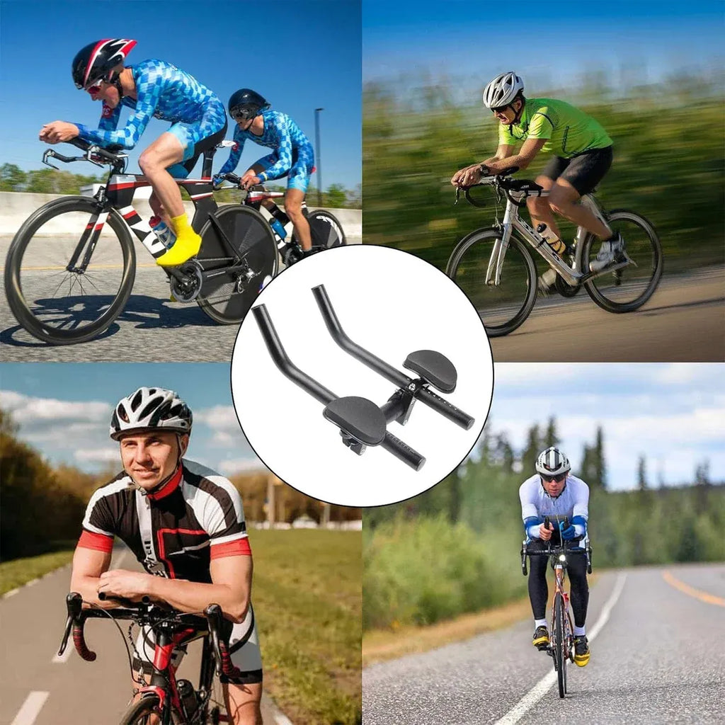 Alloy Triathlon Aero Road Mountain Bike Bicycle Cycle Rest Handle Bars Handlebar