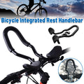 Aluminum Alloy TT Handlebar Integrated Rest Bar for Mountain Road Bike Cycling