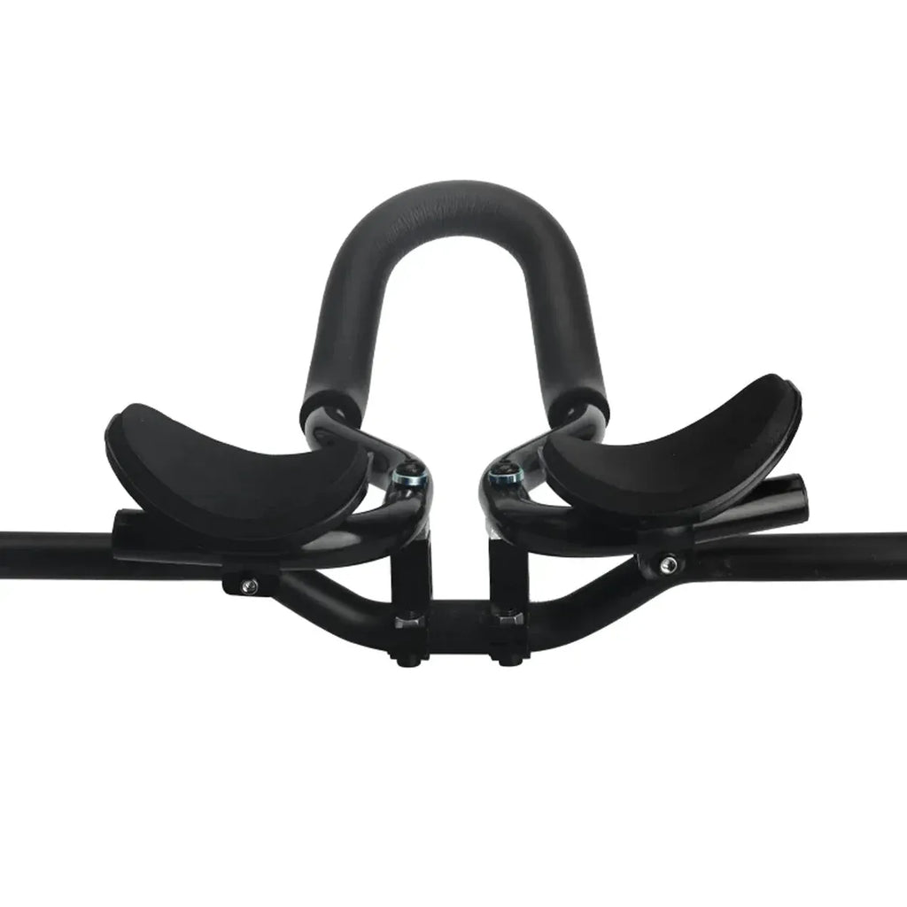Aluminum Alloy TT Handlebar Integrated Rest Bar for Mountain Road Bike Cycling