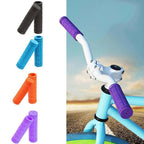Rubber Grips For Bmx Mtb Cycle Road Mountain Bike Scooter Bicycle Handle Bar - Green