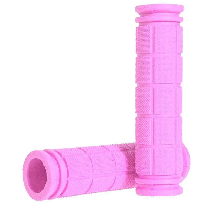 Rubber Grips For Bmx Mtb Cycle Road Mountain Bike Scooter Bicycle Handle Bar - Pink