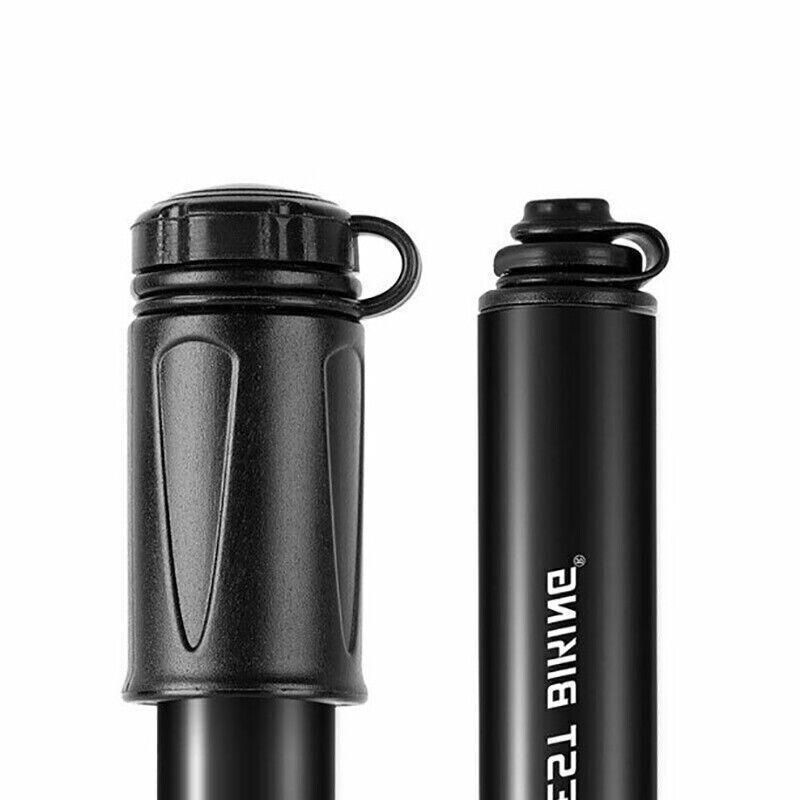 Aluminium Mini Bicycle Air Pump Bike Hand Ball Inflator Portable Cycling Tyre