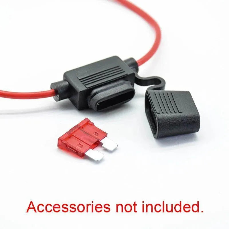 10Pcs 12V 40A Waterproof Standard Blade Inline Fuse Holder