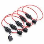 10Pcs 12V 40A Waterproof Standard Blade Inline Fuse Holder