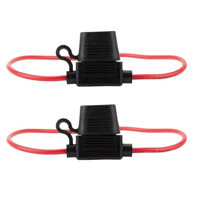 10Pcs 12V 40A Waterproof Standard Blade Inline Fuse Holder