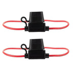 10Pcs 12V 40A Waterproof Standard Blade Inline Fuse Holder