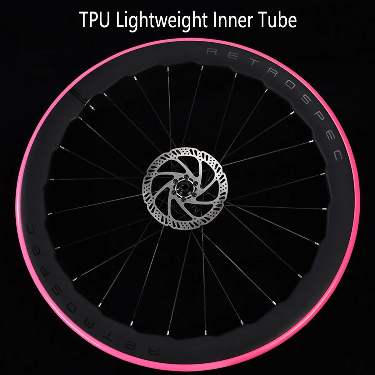 Road Mountain Bike Inner Tubes Butyl Bicycle Inner Tubes for Repair