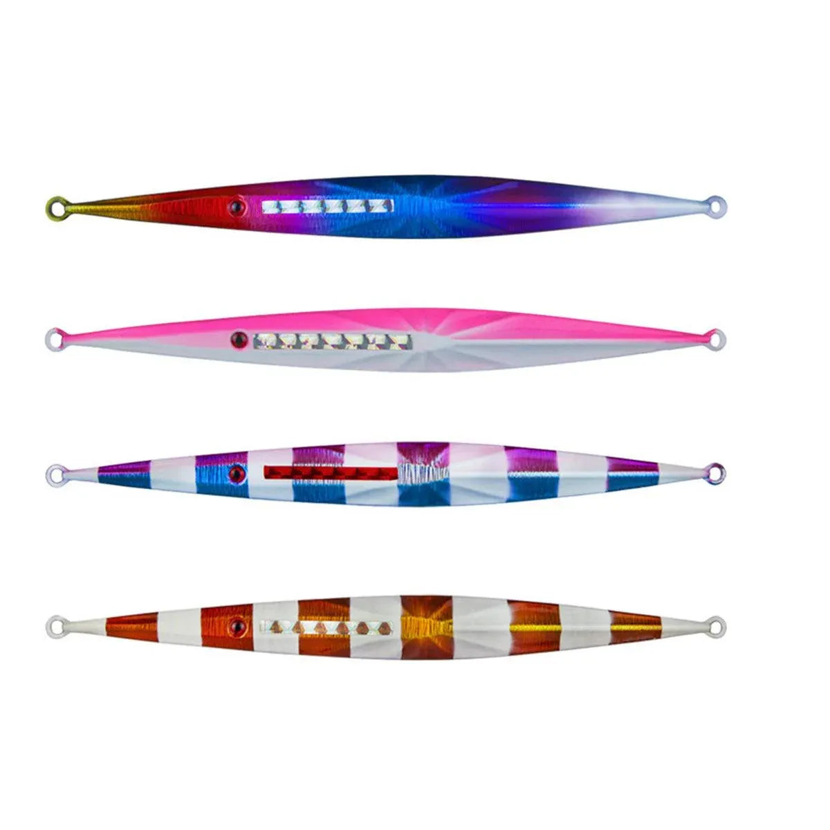 Glow in the Dark Fishing Lure Bionic Jigging Bait 150-400g Deep Sea Tackle - Dazzling colour-250g
