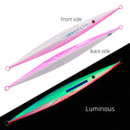 Glow in the Dark Fishing Lure Bionic Jigging Bait 150-400g Deep Sea Tackle - Blue purple-250g
