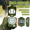 Multi-Function High Precision Compass Durable Luminous for Outdoor Hiking Camping