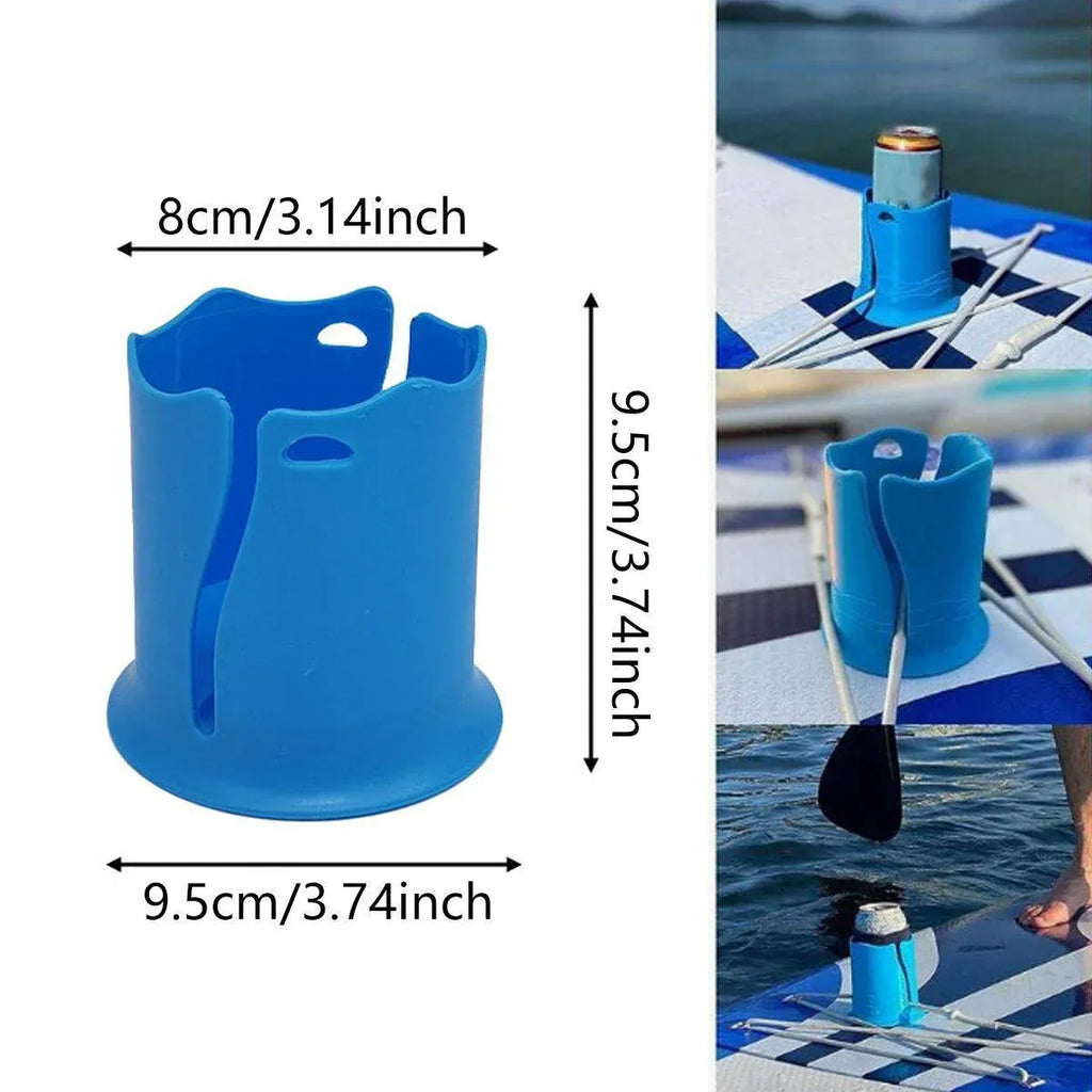 2X Kayak Beverage Drink Holder Anti Tipping Surfboard Car Water Bottle CupHolder