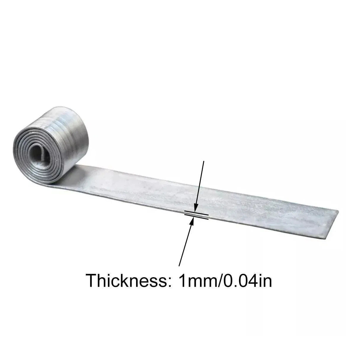 20X Drop Shot Weights Lead Sheet Strip Fishing Supplies Lead Sinker LeadSheeting
