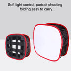 Portable LED Softbox Diffuser Lightweight for Camera Phone Photography Shooting