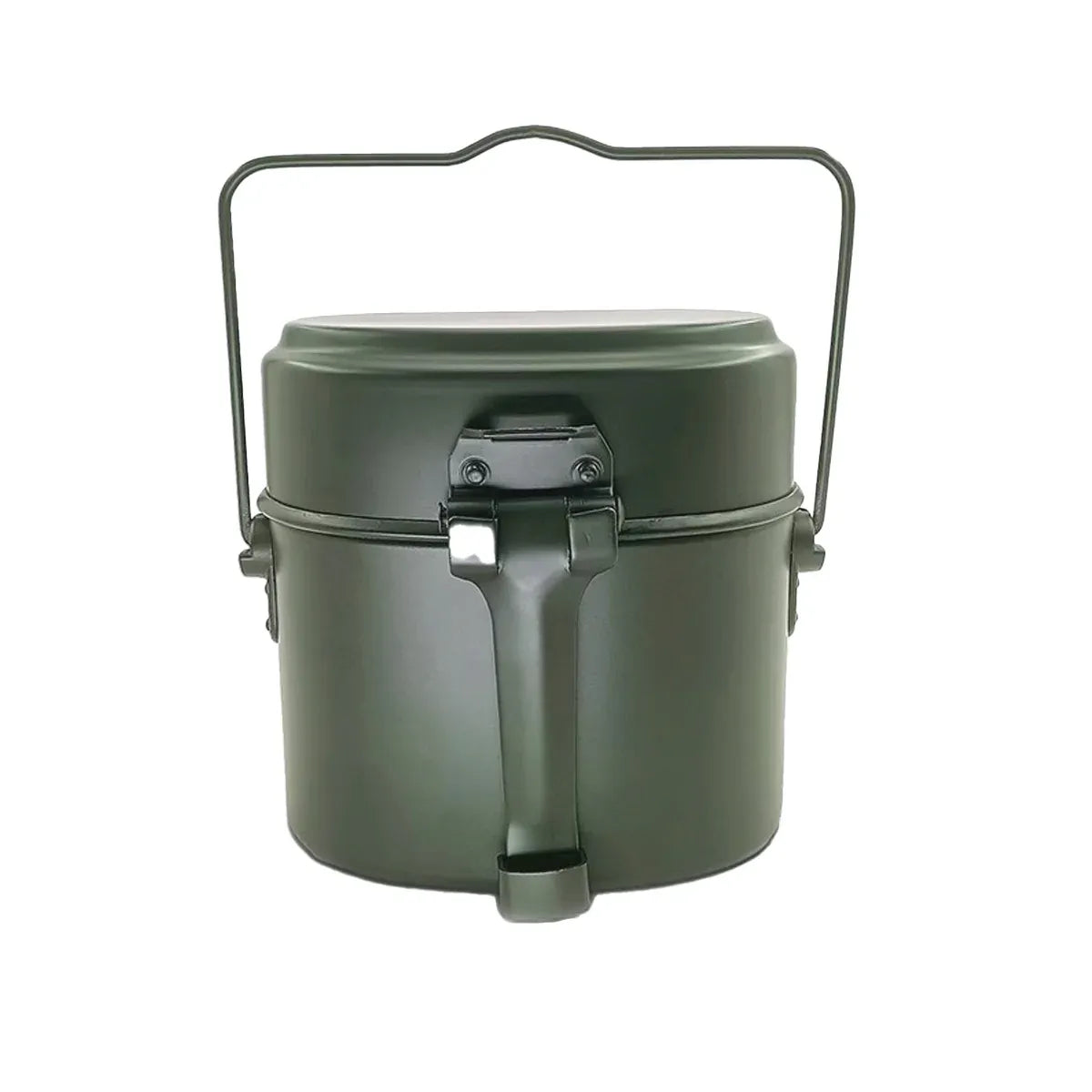 3 In 1 Camping Mess Kit Canteen Cookware Set For Hiking Bushcraft Cooking