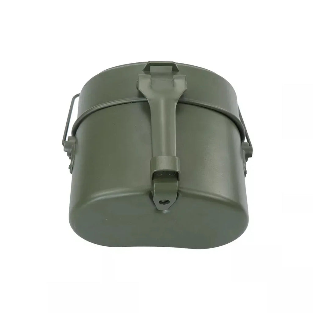 3 In 1 Camping Mess Kit Canteen Cookware Set For Hiking Bushcraft Cooking