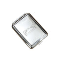 Portable Metal Matchbox Case Compact Storage Box Outdoor Camping Hiking - Silver
