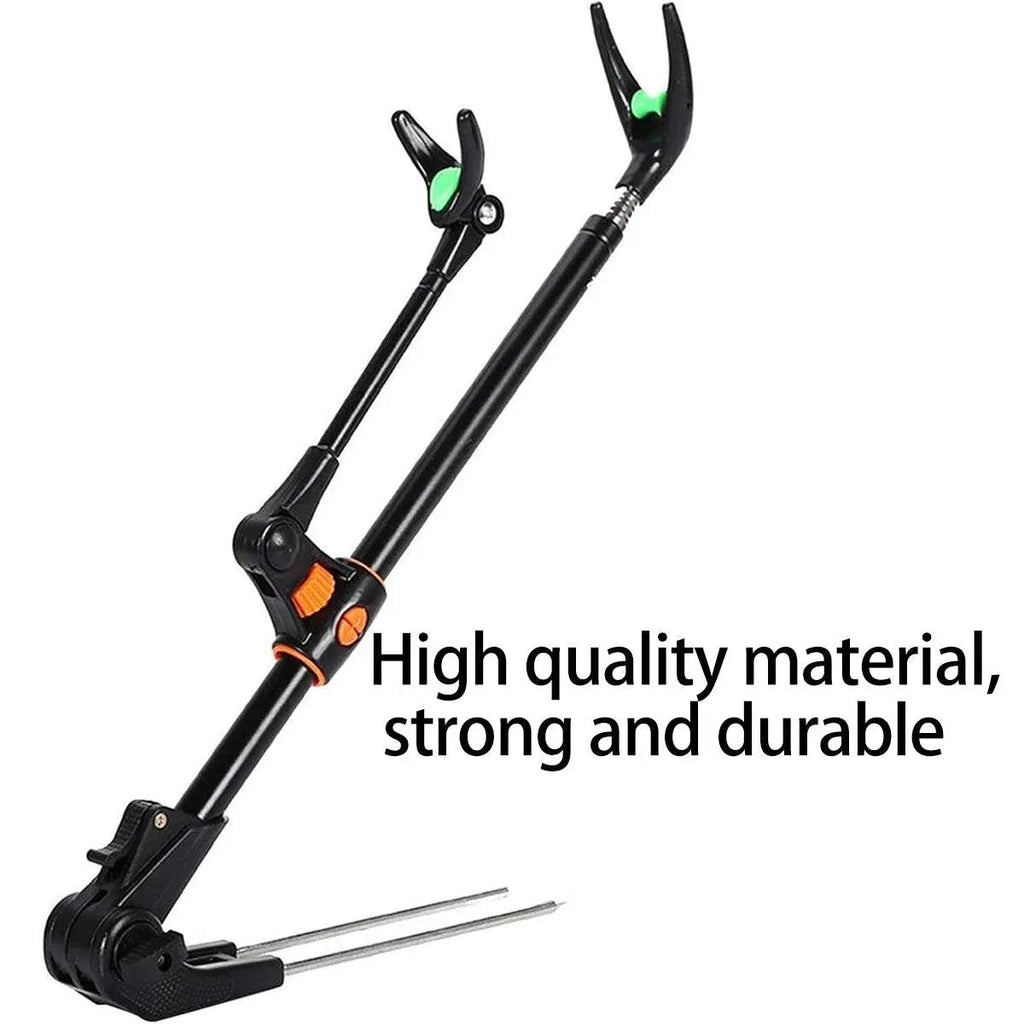 Bracket Fishing Rod Holder Multi Functional Rod Stand for Fishing and Outdoors - Black-240cm