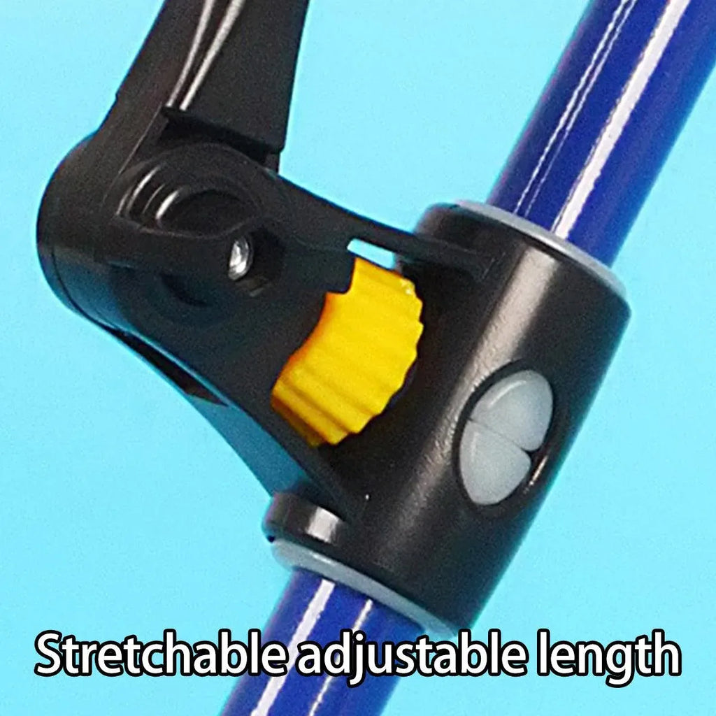 Bracket Fishing Rod Holder Multi Functional Rod Stand for Fishing and Outdoors - Blue-170cm