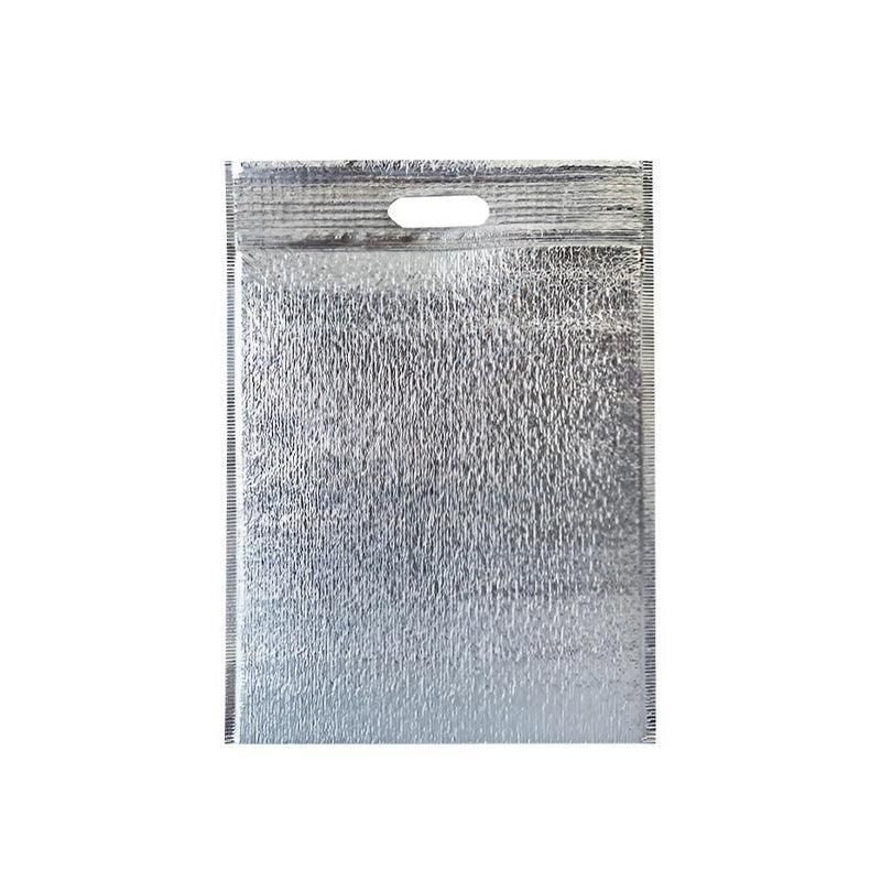 100Pcs Aluminum Foil Insulated Food Storage Bags for Thermal Cooling - 20*30CM-100PCS