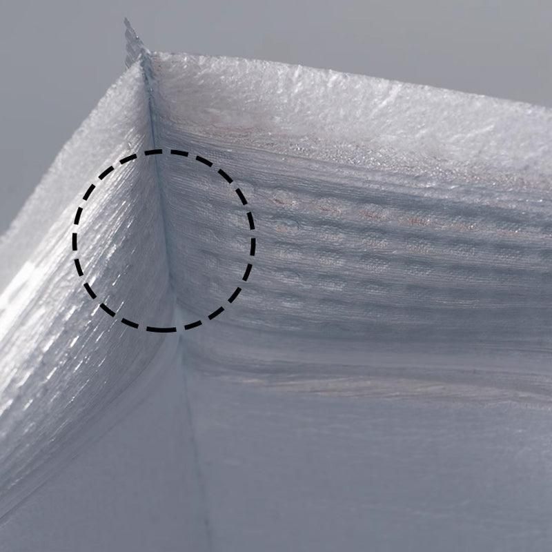 100Pcs Aluminum Foil Insulated Food Storage Bags for Thermal Cooling - 20*30CM-100PCS