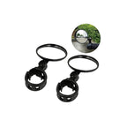 2PCS 360 Degree Bicycle Rearview Mirror Handlebar Mount Adjustable